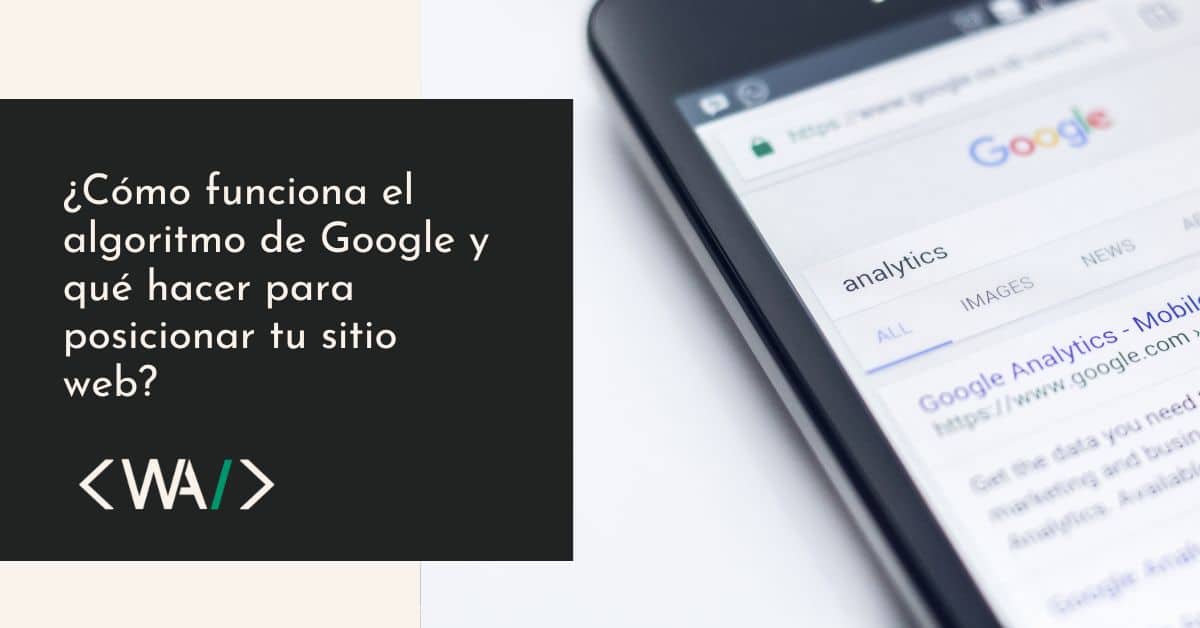 algoritmo de google