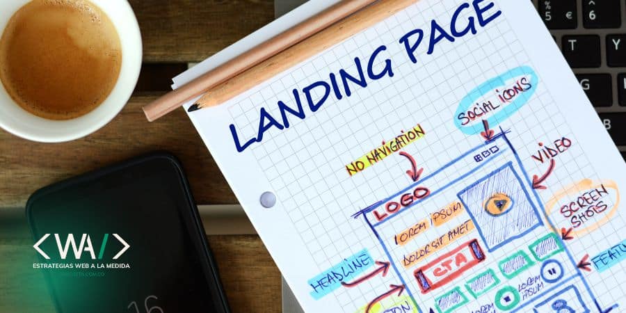que es una landing page