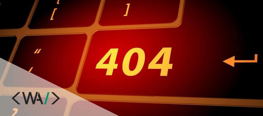 error 404 wordpress