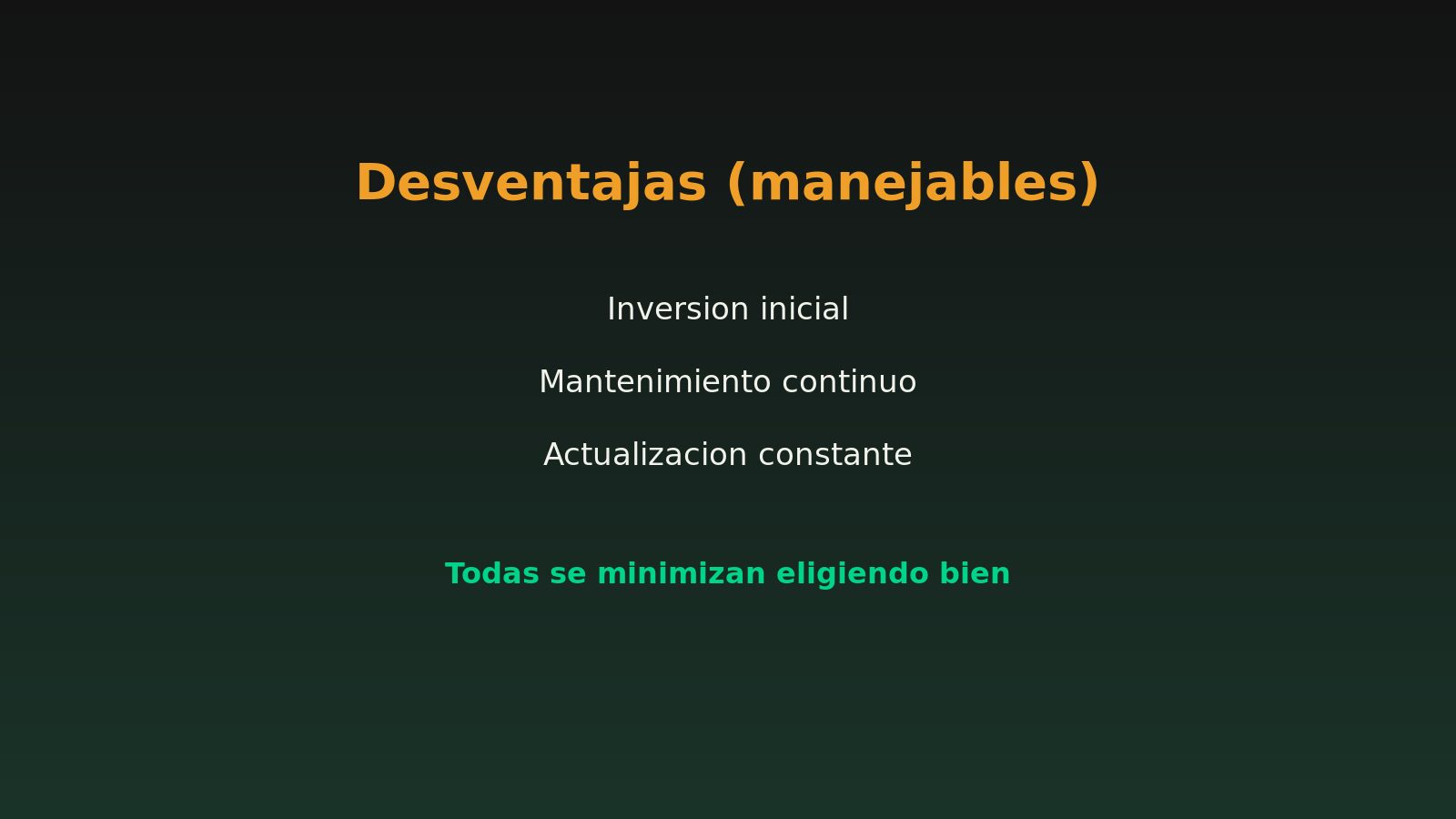 Desventajas de las páginas web y cómo minimizarlas