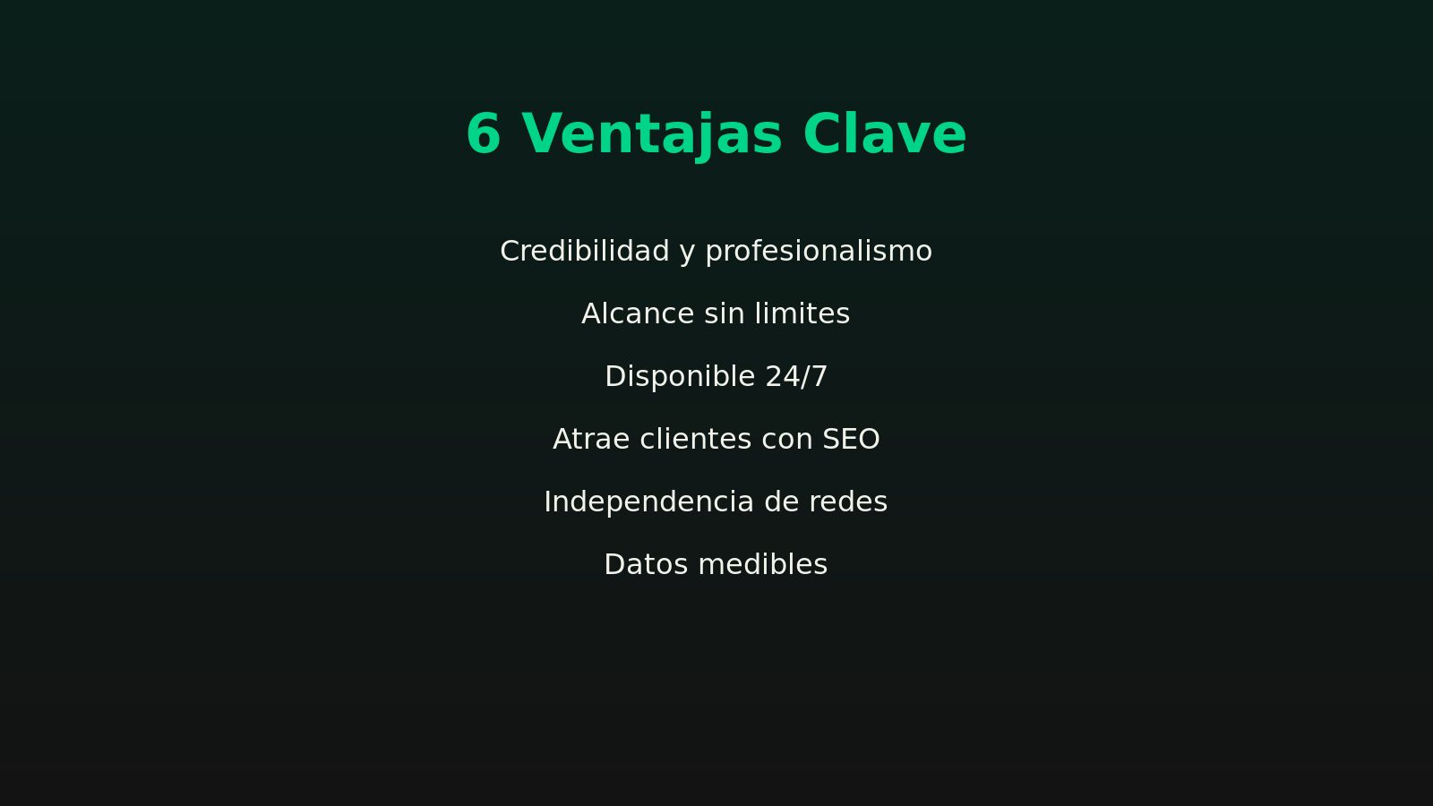 Ventajas de las páginas web para negocios y emprendedores en 2026