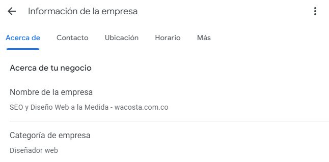 Google My Business wacosta